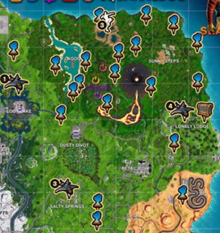 堡垒之夜不落地使用3个不同的火山喷泉任务完成方法