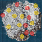 和平精英雪地地图资源分布一览