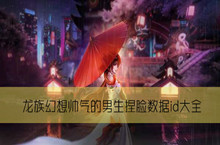 龙族幻想帅气的男生捏脸数据id大全