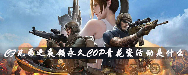 CF兄弟之夜领永久COP青花瓷活动