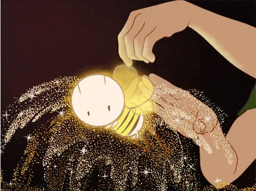 抖音小蜜蜂抖星星表情包分享