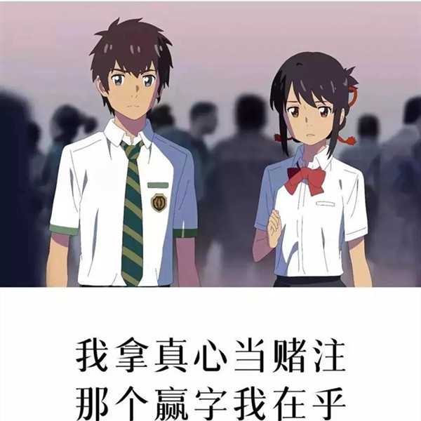 抖音我拿真心当赌注那个赢字我在乎壁纸分享